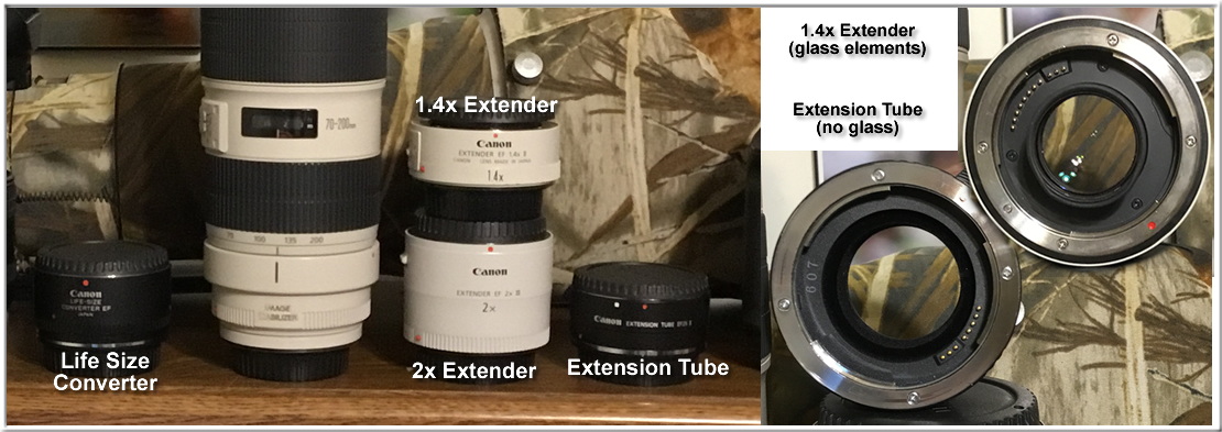 Extension Tube and Extenders
